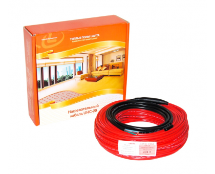 Электрический теплый пол Lavita кабель UHC 20-25, 500 Вт, 25 м