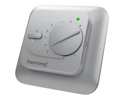 Терморегулятор Thermoreg TI 200 (серебро), механический