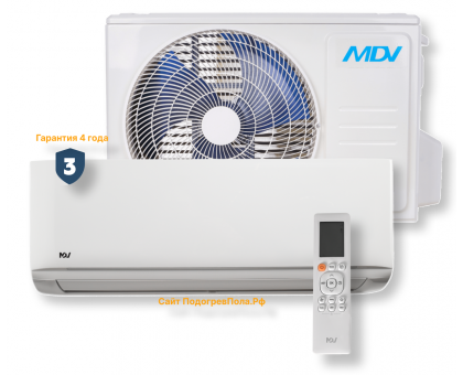 Кондиционер MDV серия FOREST R32 On/Off MDSAF-07HRN8 / MDOAF-07HN8
