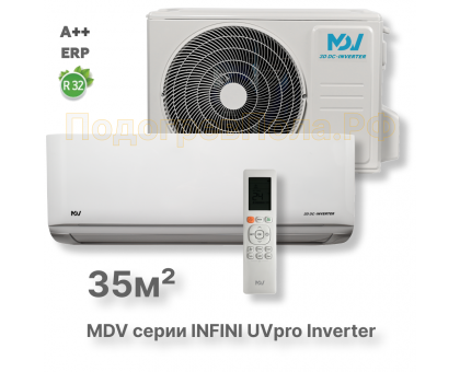 Инверторная сплит-система MDV серия INFINI UVpro Inverter MDSAL-12HRFN8 / MDOAG-12HFN8