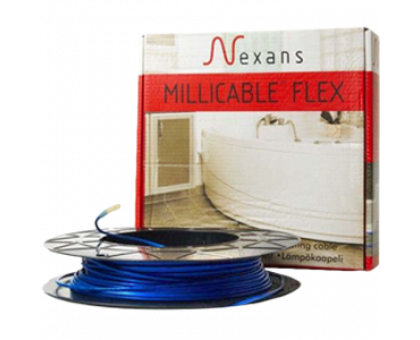 Кабель нагревательный тонкий двужильный Nexans Millicable Flex 15/375