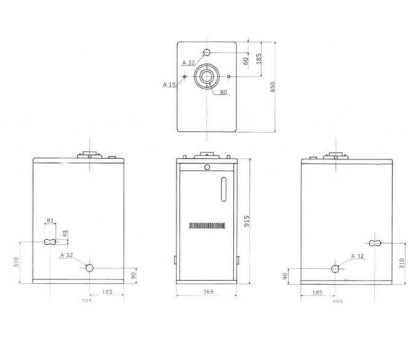 Дизельный котел Kiturami TURBO-13 (15 кВт)